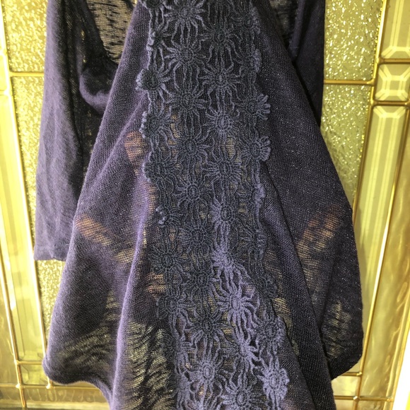 Charlotte Russe Navy Blue racerback tank - Picture 3 of 6